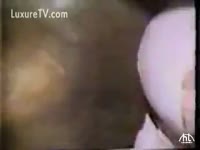 [ Beastiality Porn ] Slut copulates with a horse